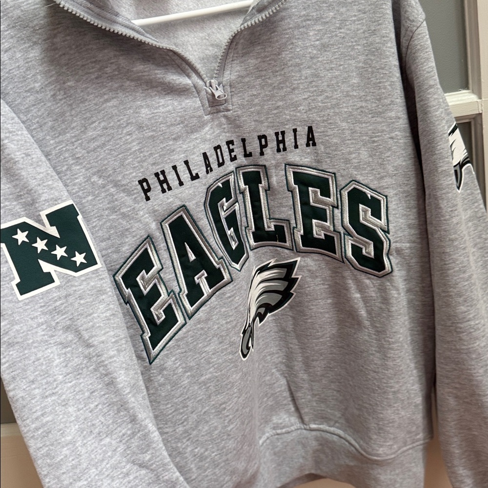 Philadelphia Eagles Gray Sweater - Picture 6 of 8